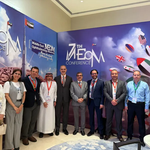 وفد الجمعية لمؤتمر MEOM في دبي 