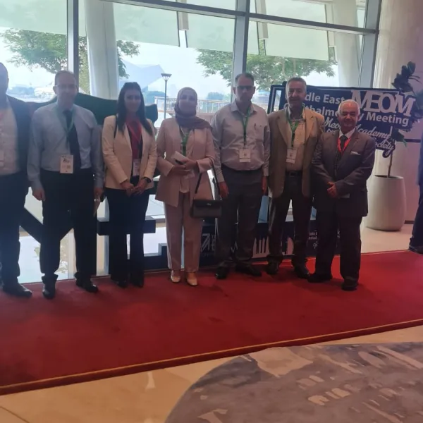 وفد الجمعية لمؤتمر MEOM في دبي 