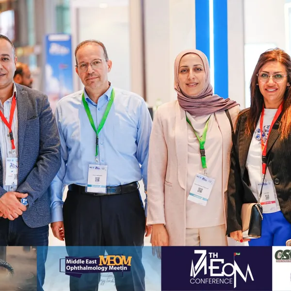 وفد الجمعية لمؤتمر MEOM في دبي 