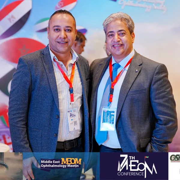 وفد الجمعية لمؤتمر MEOM في دبي 