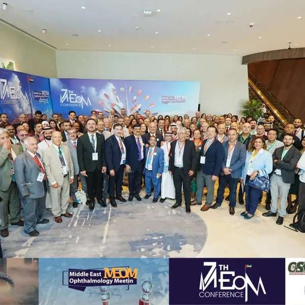 وفد الجمعية لمؤتمر MEOM في دبي 