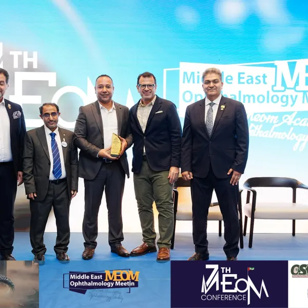 وفد الجمعية لمؤتمر MEOM في دبي 
